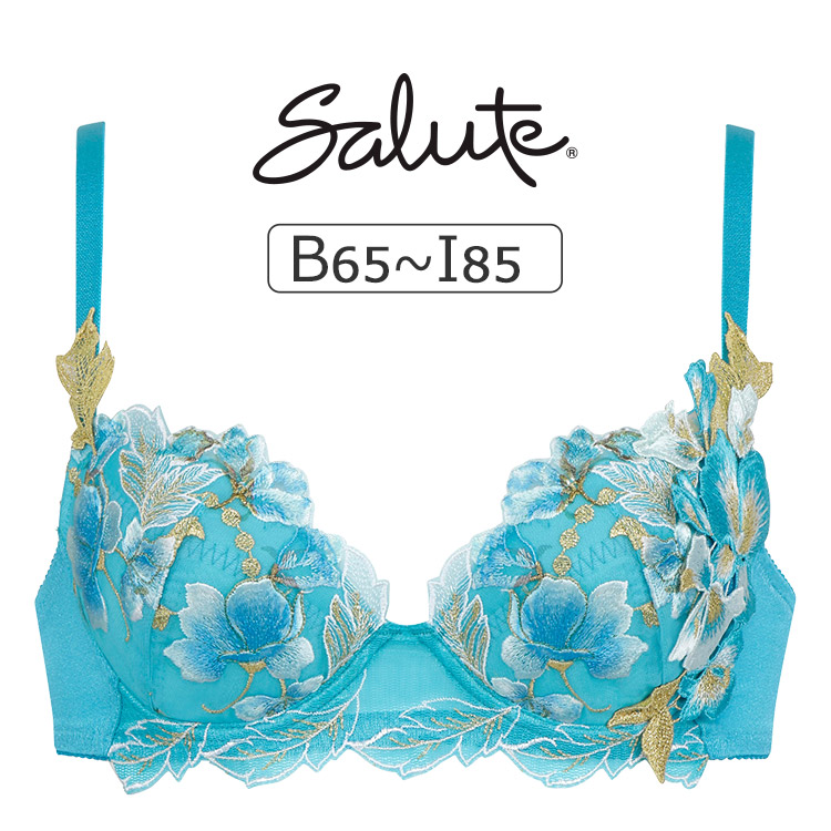 BTJ771｜ワコール サルート 71G リボンブラ ブラジャー単品 全3色 C-G