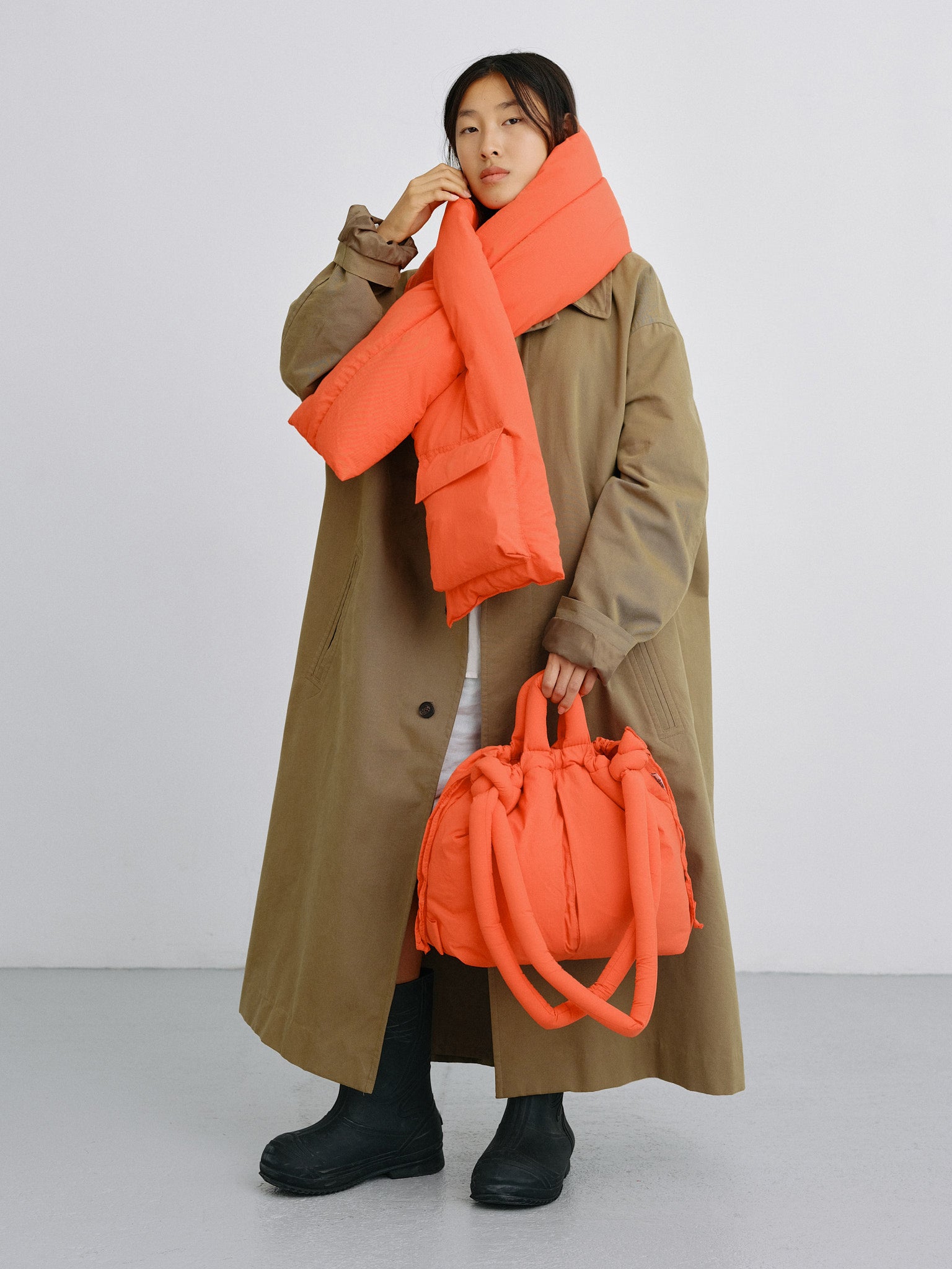 Padded Scarf – Ölend