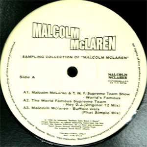MALCOLM MCLAREN(12) SAMPLING COLLECTION -DJ機材アナログレコード