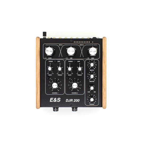 フランス生まれのハンドメイドロータリーDJミキサー、E&SのDJR200のご