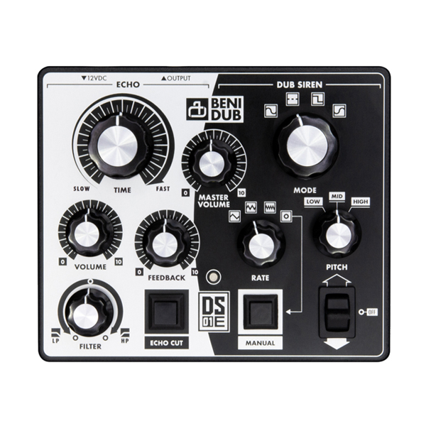 Benidubのエコー内蔵ダブサイレン・マシーン「DS01E」のご紹介です。