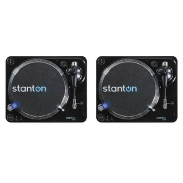 アナログ入門にイチオシ！Stantonのターンテーブル、T.62 M2×2台セット
