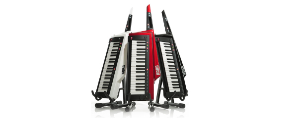 KORGのショルダーキーボード、RK-100Sのご紹介です。