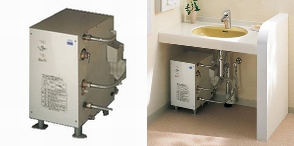 トイレ・洗面 ＞ 洗面用電気温水器 湯ぽっと12L 先止め式 TOTO RE12SX