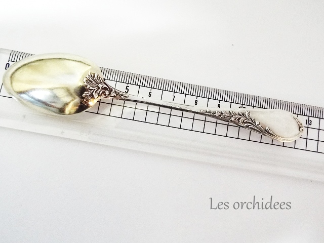 フランス アンティーク 純銀 tea/coffee スプーン アールヌーヴォー