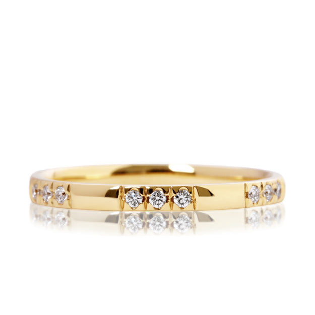 K18/Pt「アビー」リング｜【オレフィーチェ】Orefice