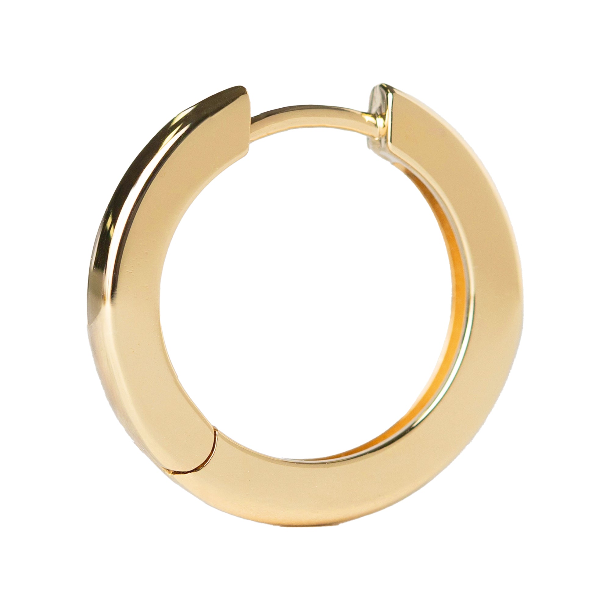 2月12日発売 K18/Pt「ミラノア フープ ラージ」ピアス(片耳用