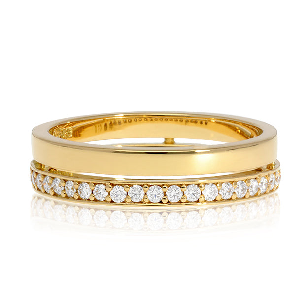 K18/Pt「グランツダイヤ」リング｜【オレフィーチェ】Orefice