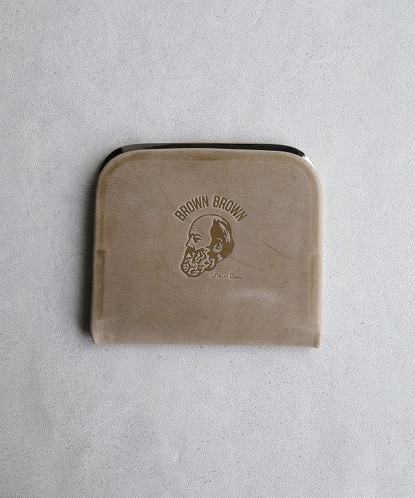 Brown Brown/ブラウンブラウン がま口コンパクトウォレット (全2色