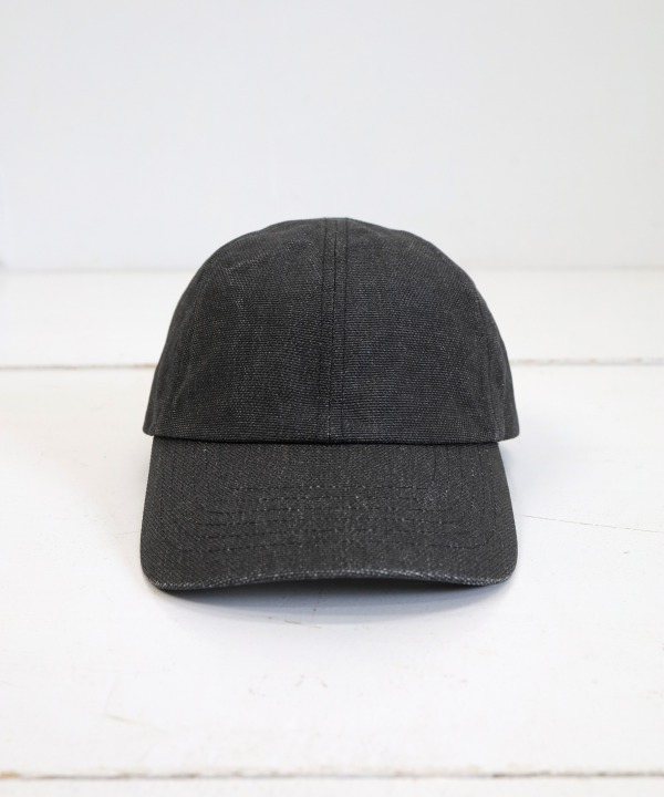 マチュアーハ ミル/MATURE HA._MIL trainer cap - paper washed[帽子