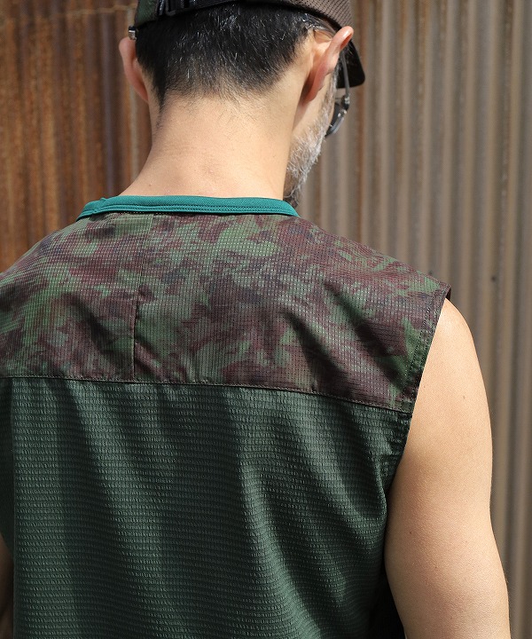 リョウゲン/RYOGEN DEAD LEAF FRENCH SLEEVE TEE（全2色）[トップス