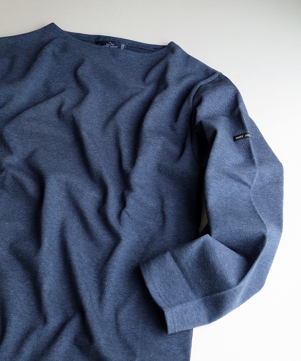 Saint James/セントジェームス OUESSANT - INDIGO(霜降りインディゴ
