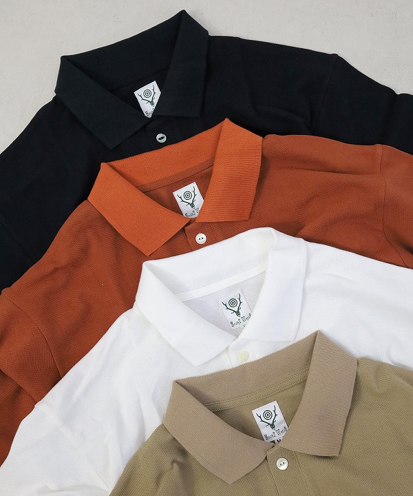 South2 West8/サウス2 ウエスト8 S/S Polo Shirt - Cotton Pique（全
