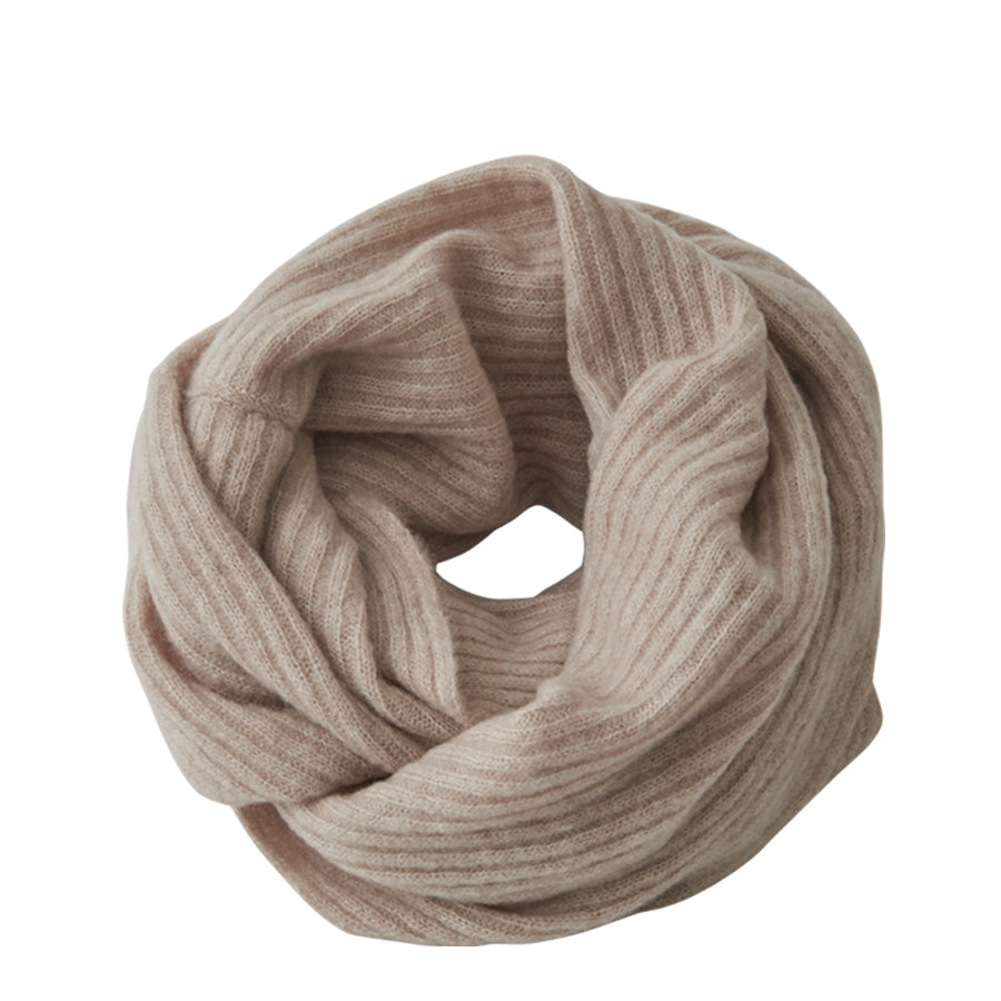 Silk Cashmere Rib Snood – マザーハウス 公式サイト