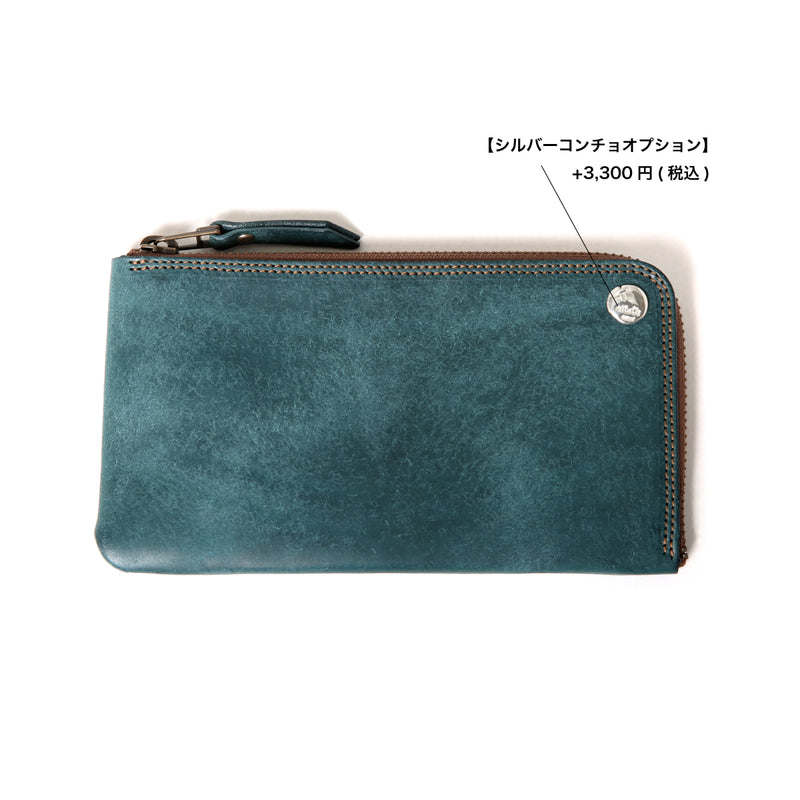 FW5R ≪BLUE≫ L ZIP LONG WALLET / Lジップロングウォレット – MOTO