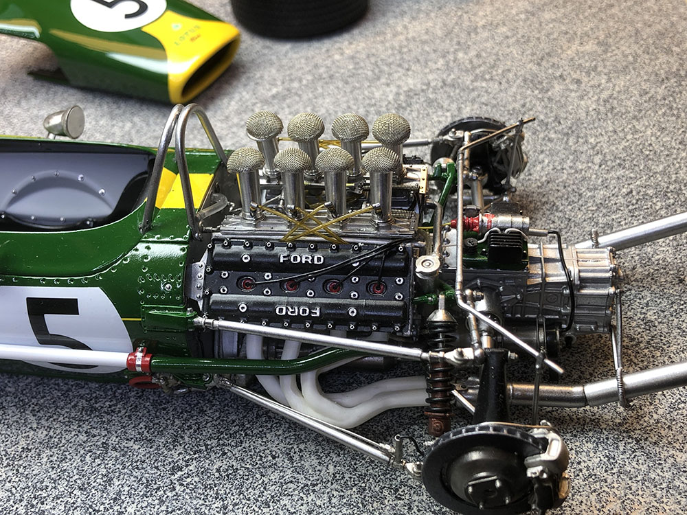 1/12scale LOTUS 49/Tyrrell 006 built by Allan Nielsen