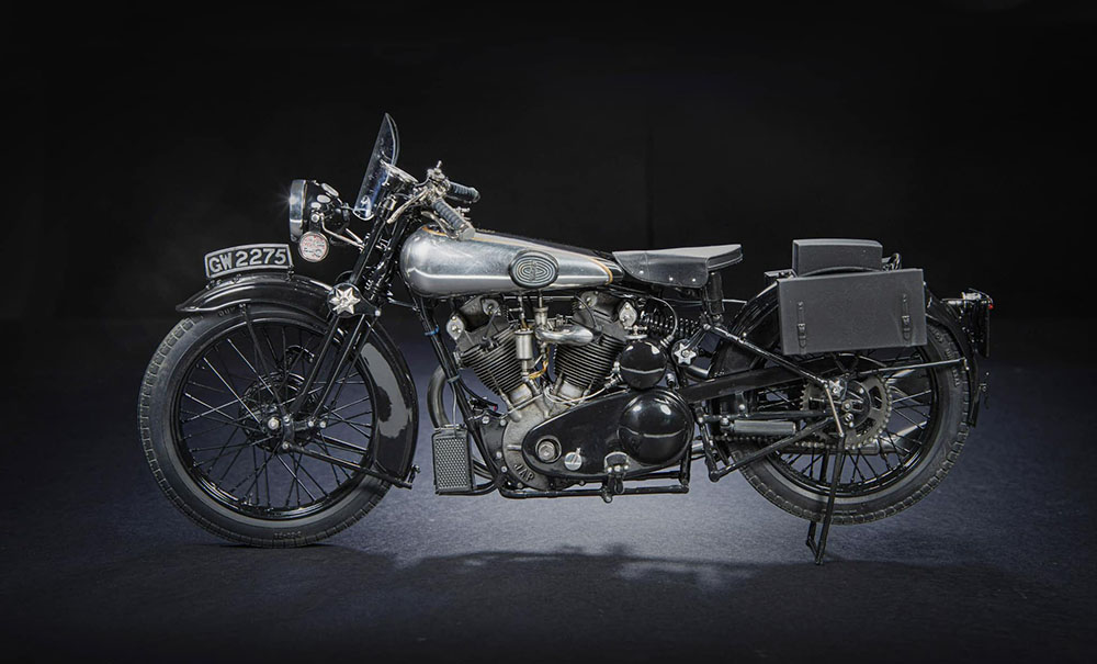 1/9scale Brough Superior SS100 built by Jarek Rydzynski