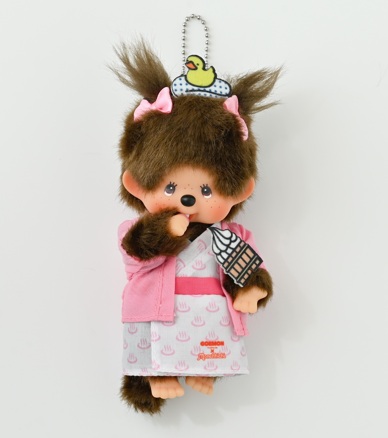 モンチッチ GOEMON サウナハット 浴衣 大分 湯布院限定 マスコット