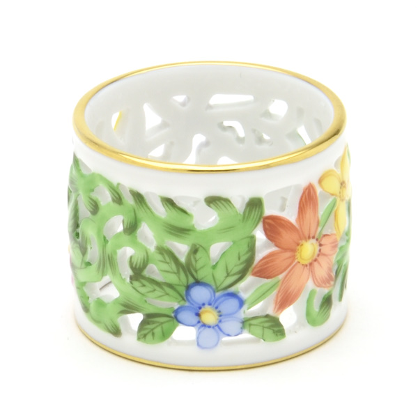 50%Off】ヘレンド(Herend) ナプキンリング(直径:4.5cm)(002784/C