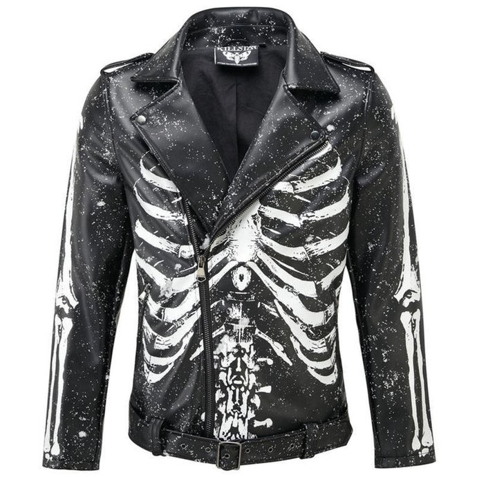 bunda pánská (křivák) KILLSTAR - Morgue Master - Black - K-JKT-M