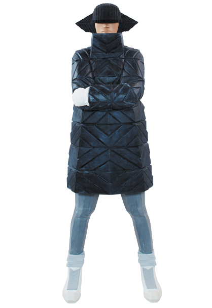 MEDICOM TOY - B-GIRL Down Jacket NAGAME BLACK