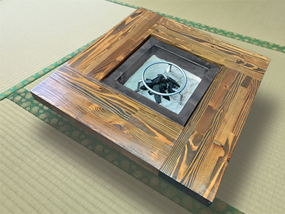 囲炉裏 IRORI いろり【本体のみ・室内向け】 囲炉裏テーブル｜保安用品