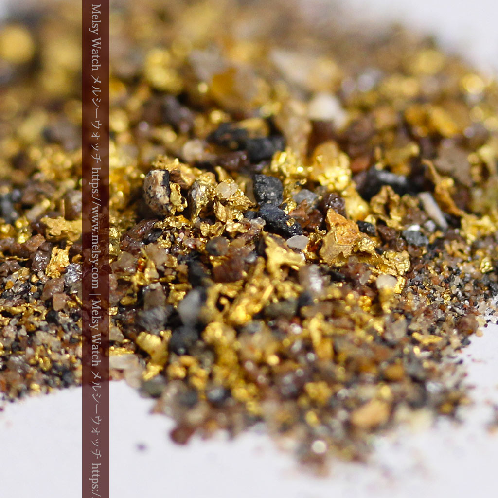 4.53gの採掘家の集めた小さな粗選別の砂金・自然金 - 自然金と金塊販売