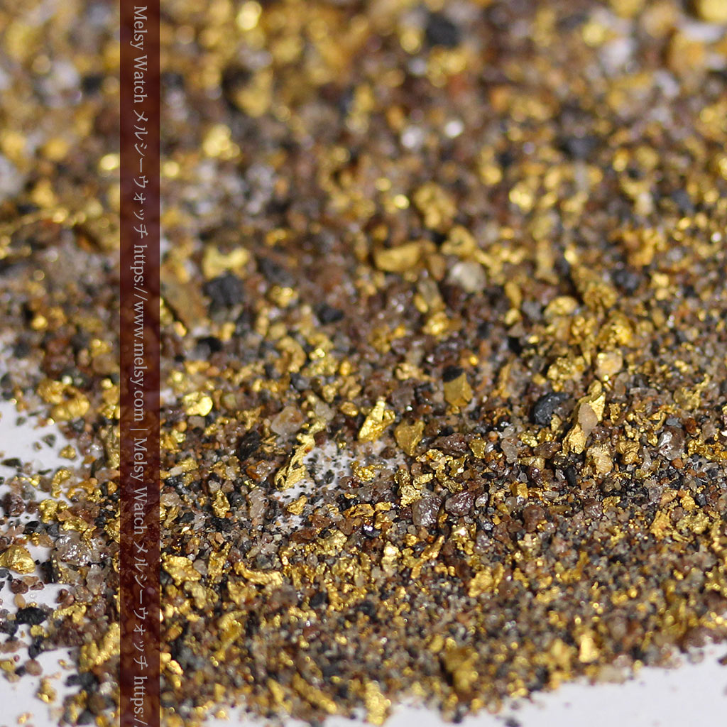 4.53gの採掘家の集めた小さな粗選別の砂金・自然金 - 自然金と金塊販売