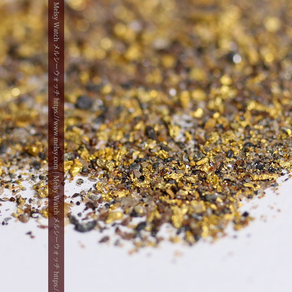 4.53gの採掘家の集めた小さな粗選別の砂金・自然金 - 自然金と金塊販売