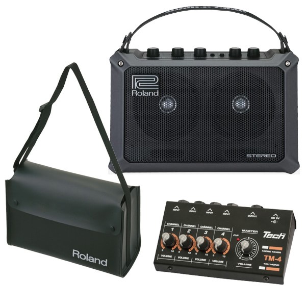 Roland 軽量・多目的アンプ スピーカーセット 電子楽器のレッスン向き