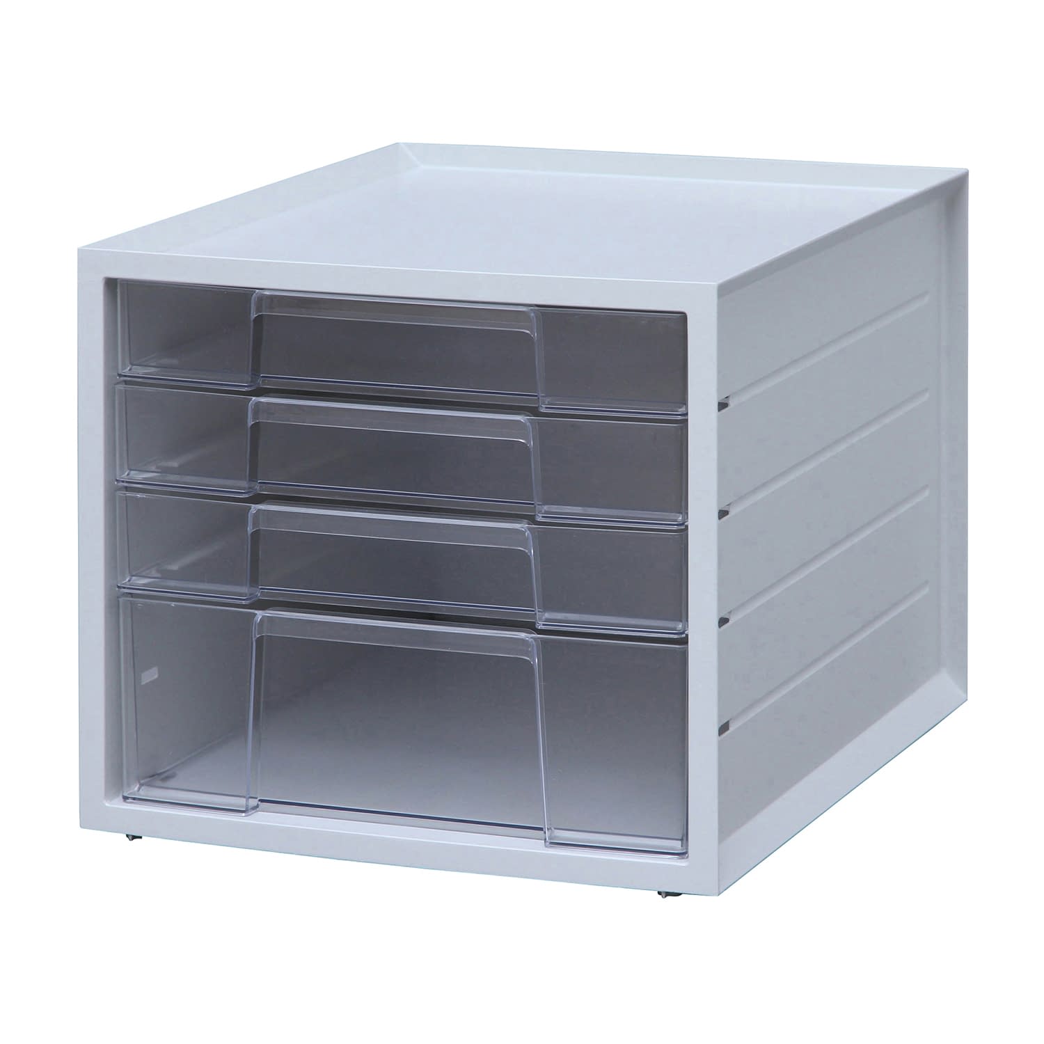 レターケースA4(浅型3段＋深型1段 A4・浅型3段+深型1段 レタートレー