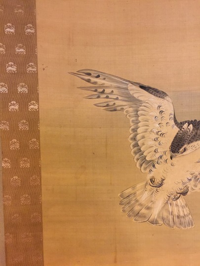 斉藤秋圃 鷹鶉図｜古美術・掛け軸の販売・買取・鑑定-松本松栄堂