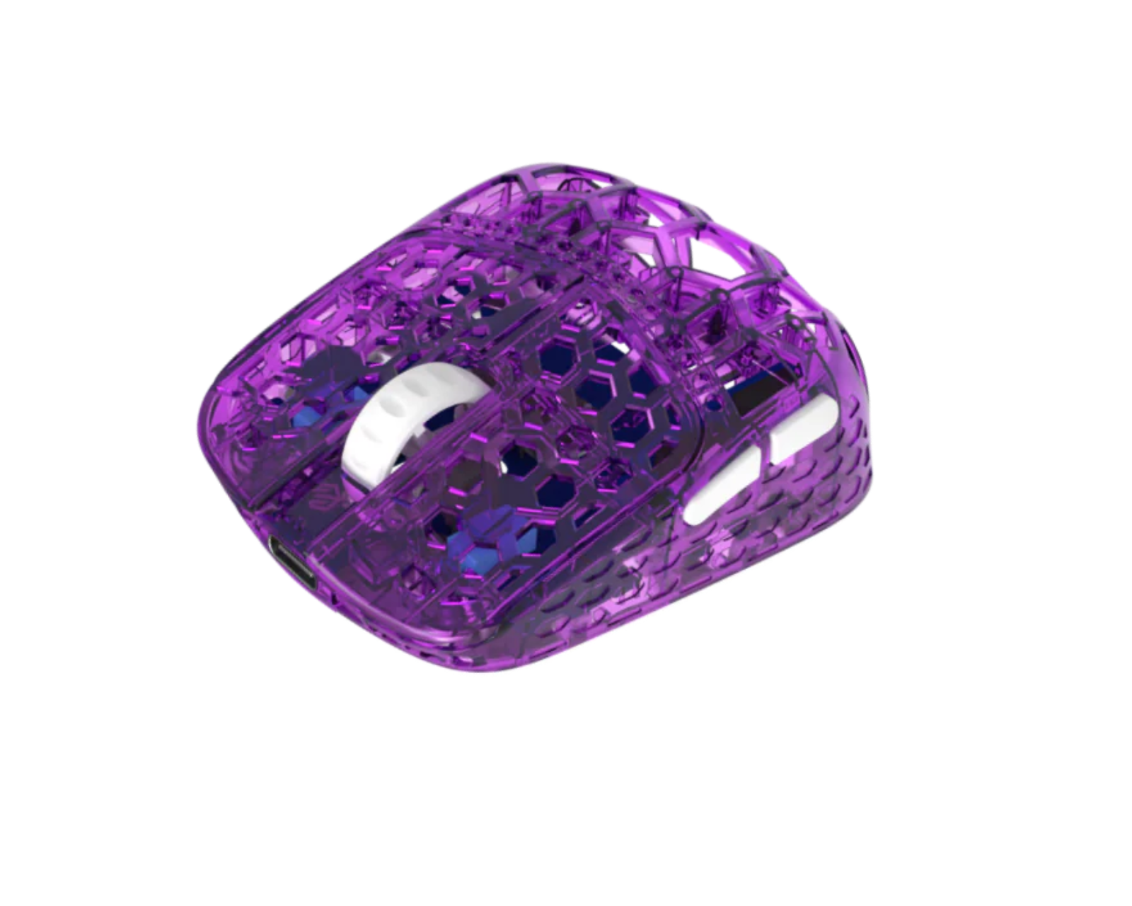 G-Wolves Fenrir Asym 8K Wireless Gaming Mouse - Violet - MaxGaming.com