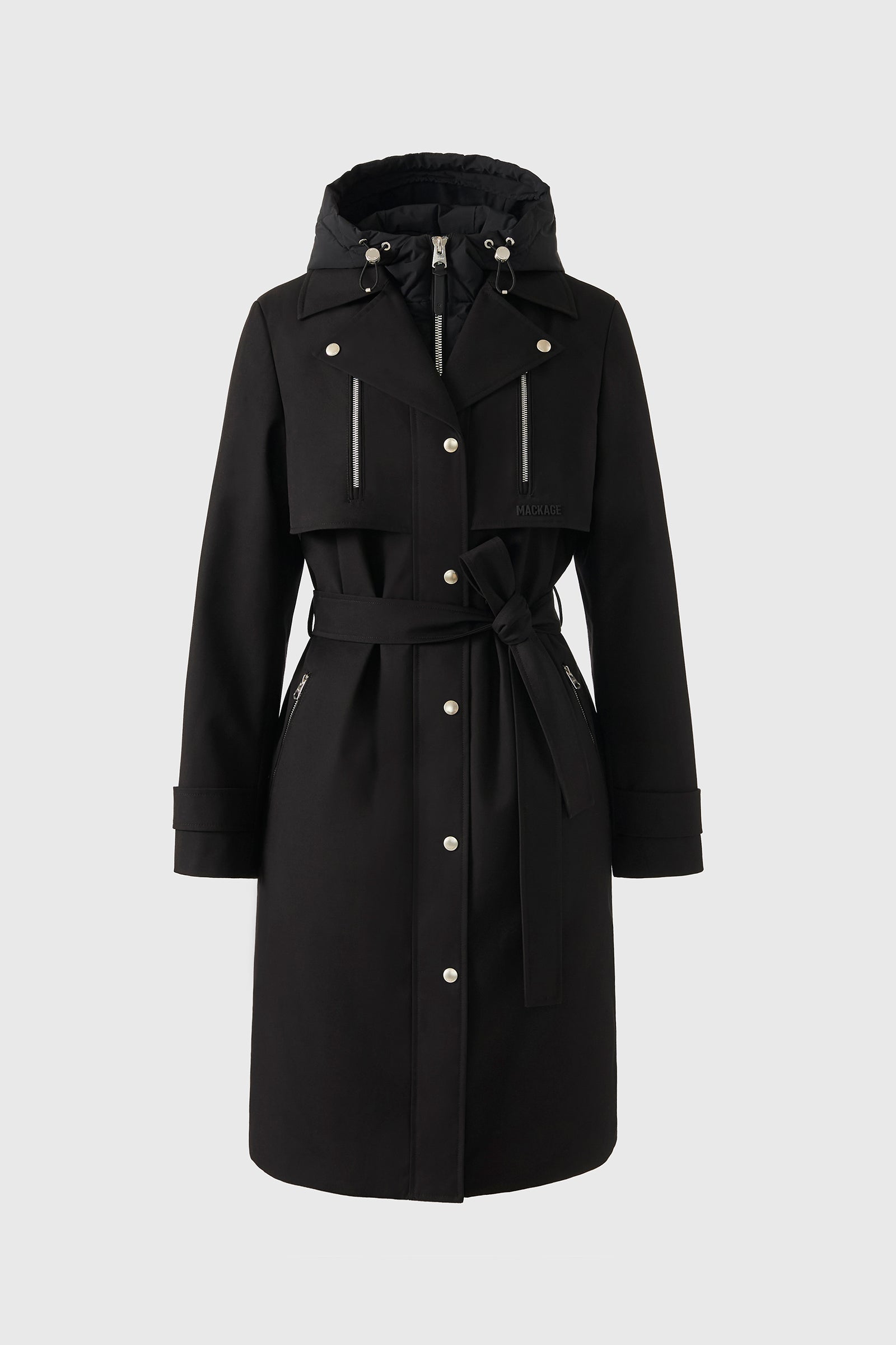 SIOBHAN Technical Down Trench Coat for Women | Mackage Canada