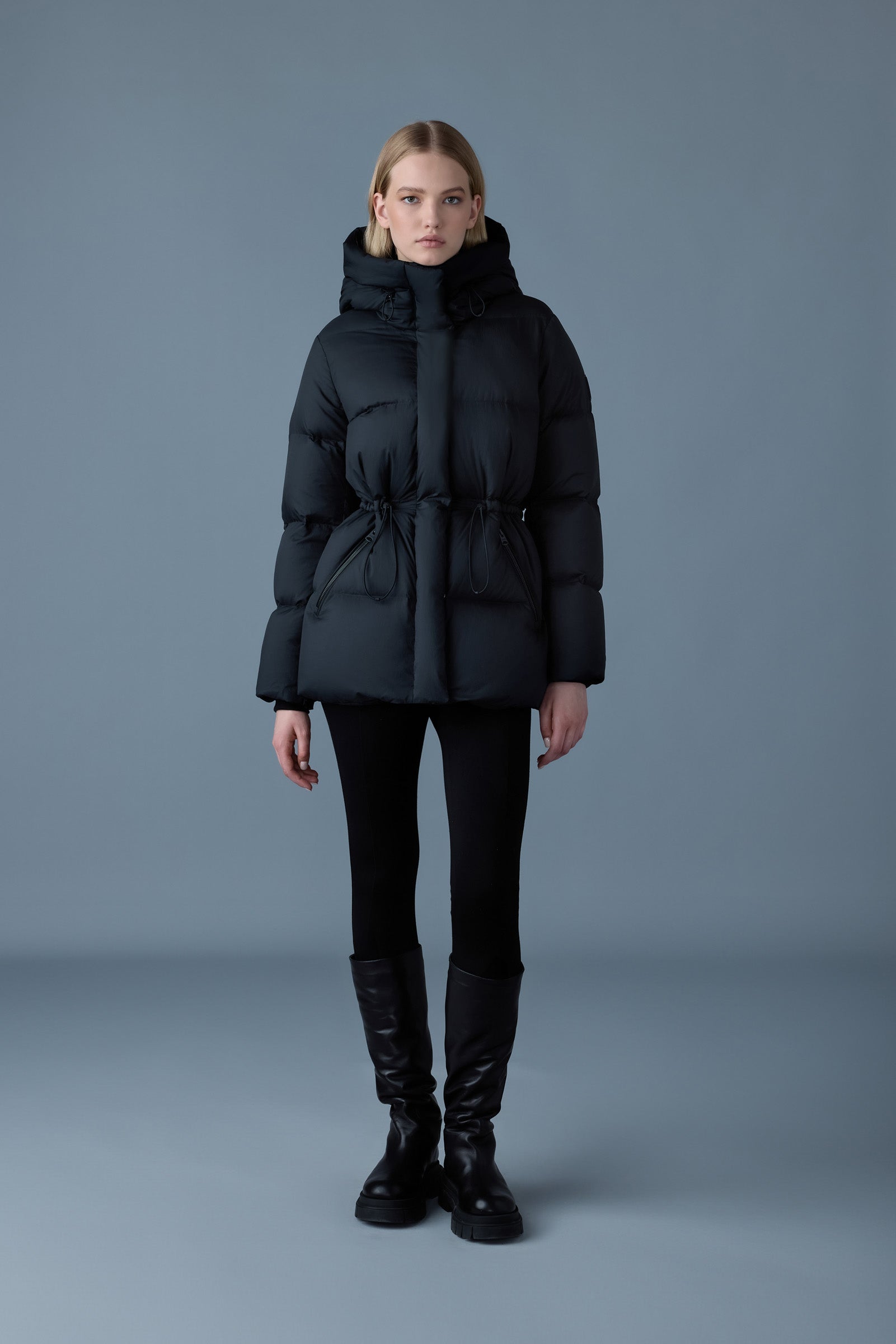 Freya-SW, softwash crinkle down jacket | Mackage® US