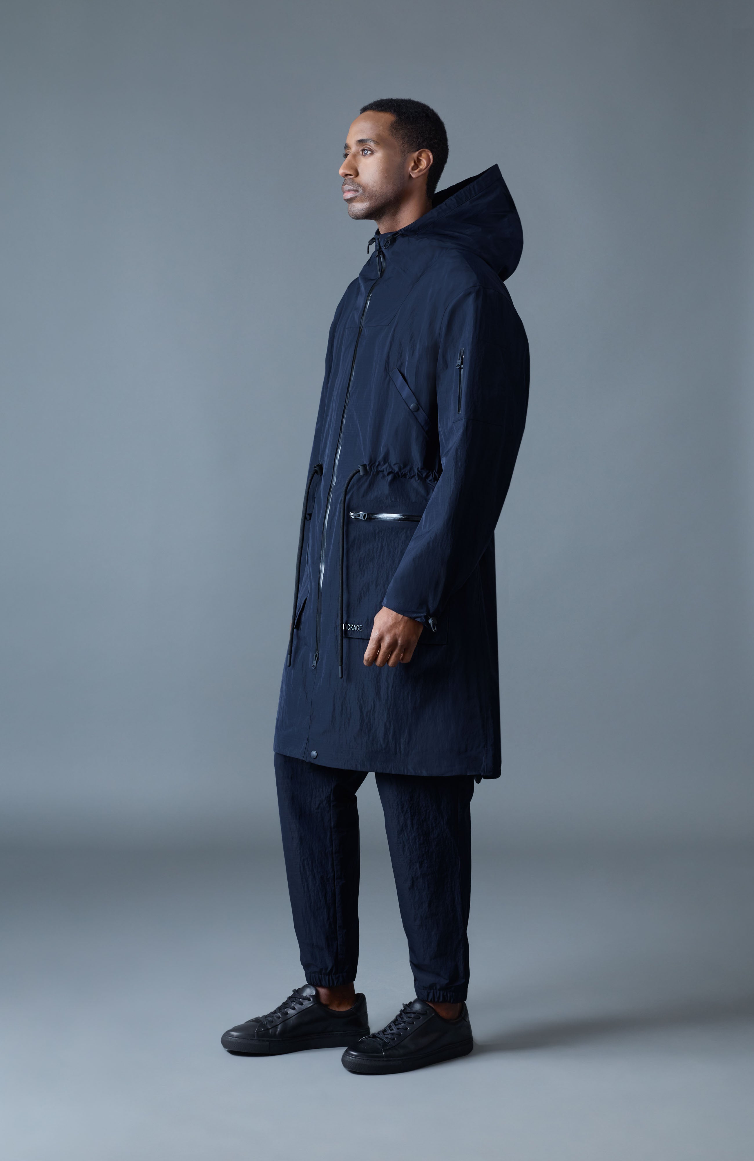 Gage, Long Shell Parka Jacket | Mackage® US
