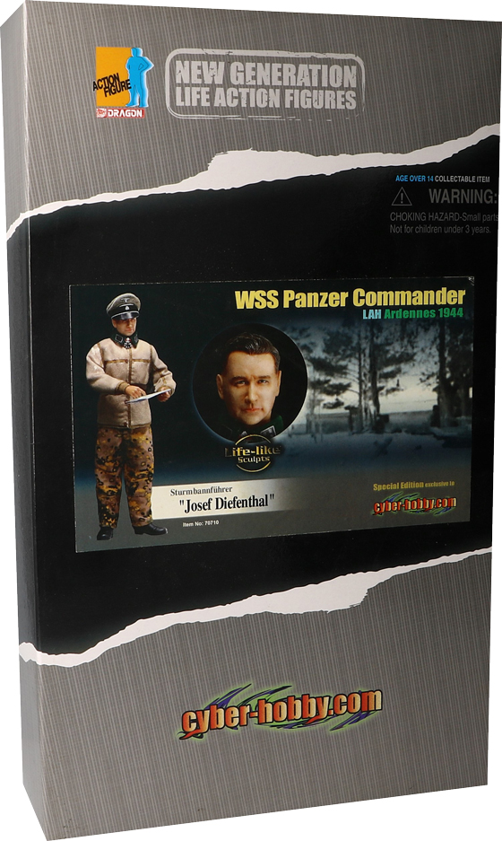 WSS Panzer Commander LAH Ardennes 1944 - Josef Diefenthal Cyber