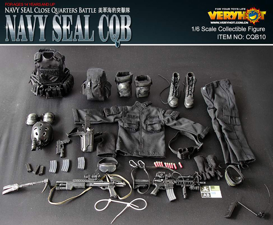 Navy Seal CQB Veryhot - Machinegun