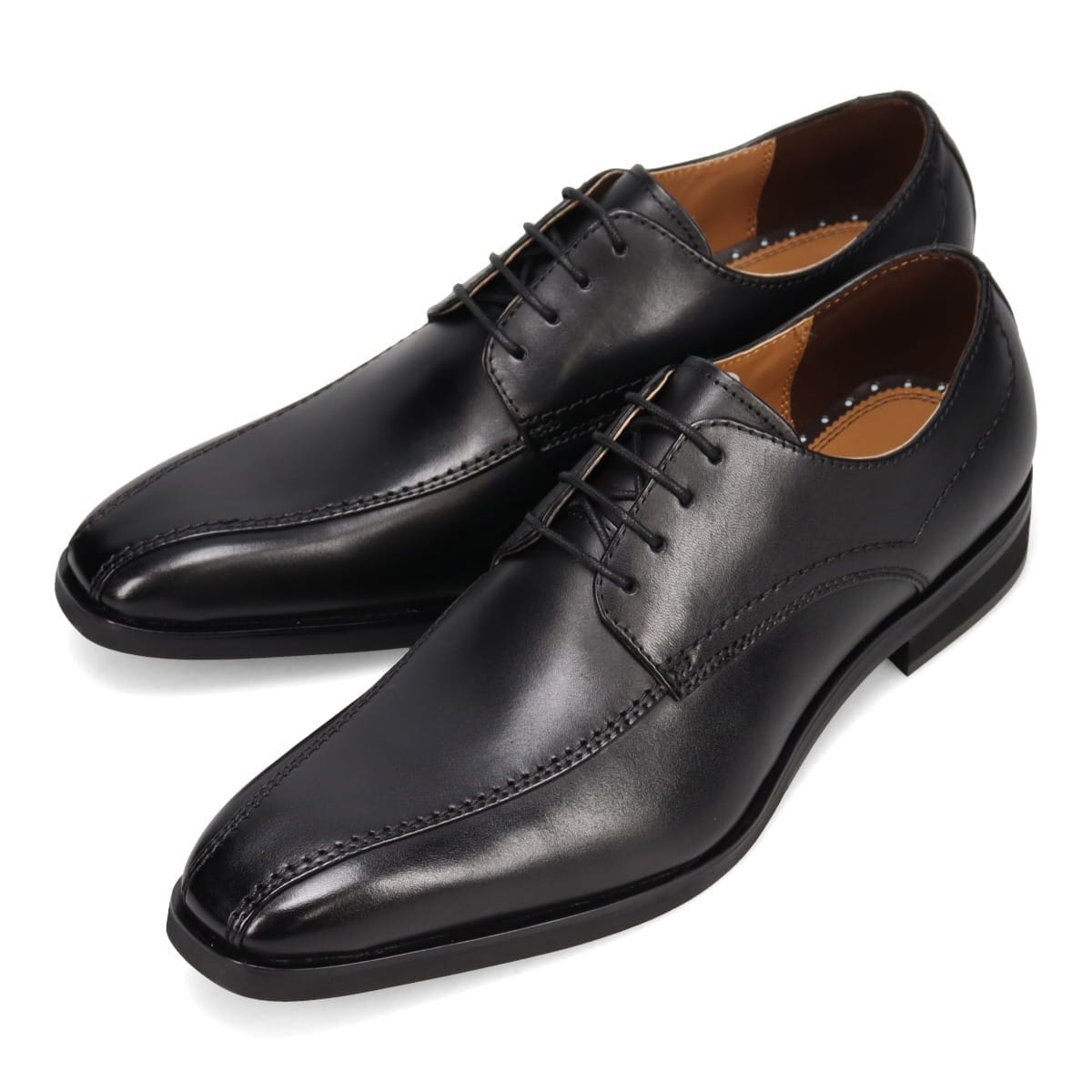 モデロ MODELLO ビジネスシューズ DM1510A(25.0 BLACK): メンズ