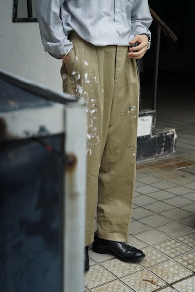 NEAT CHINO “BEIGE PAINT” – メイクス オンラインストア