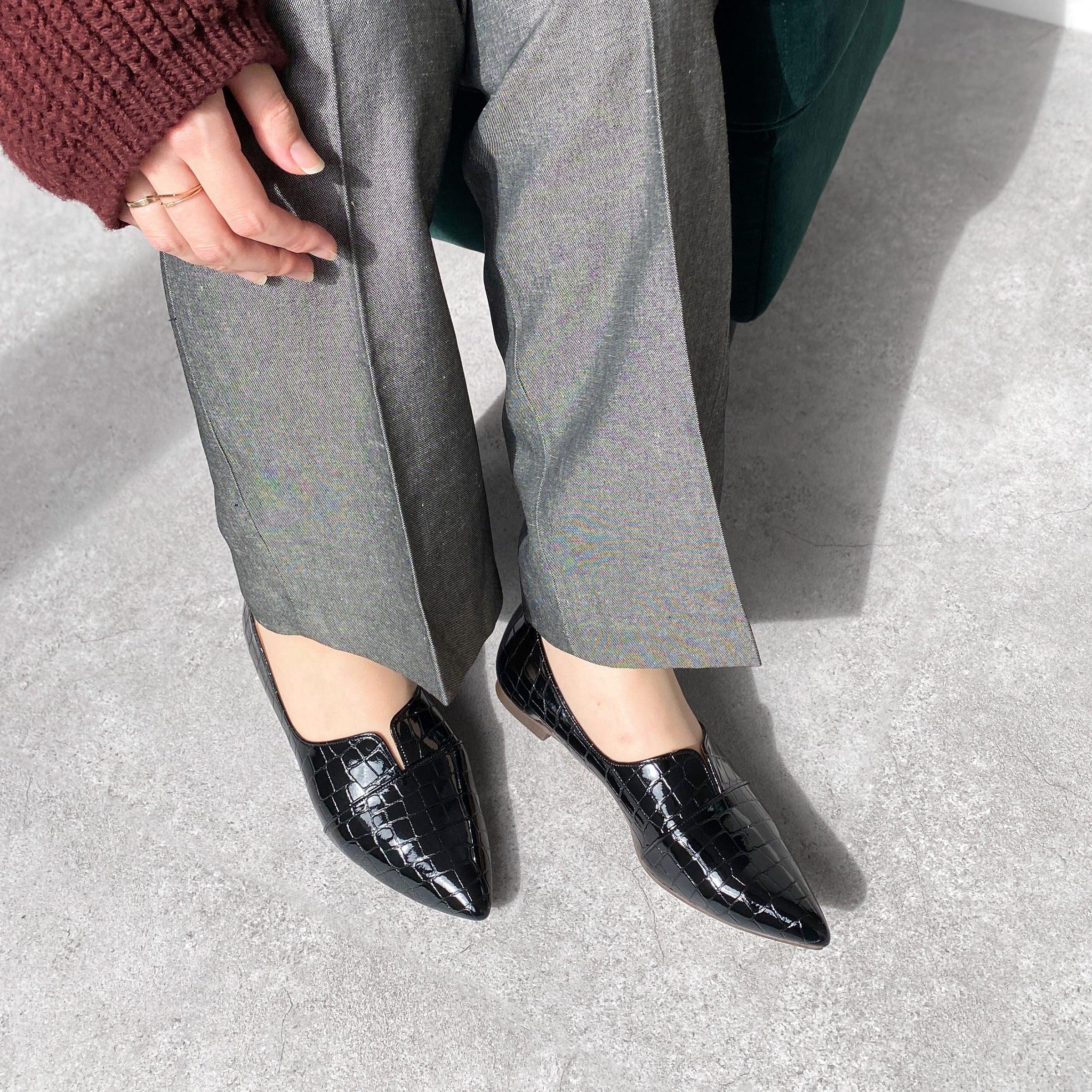 repetto レペット】バレエシューズ（23.5）ブリジット ブラック 【公式