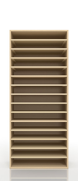 A3書類収納棚 20段|収納棚の通販ならマルゲリータ