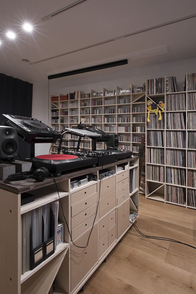 DJブース ターンテーブル台|レコード棚の通販はマルゲリータ