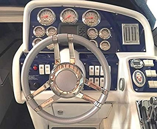 ISOTTA/ステアリング/Carlotta/シルバーカーボン/35cm