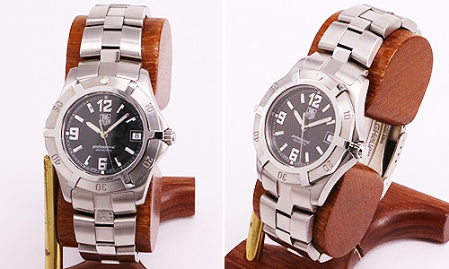 質流れ】タグホイヤー 2000エクスクルーシブ 黒文字盤を質流れしま