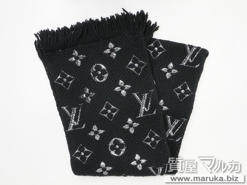 ルイヴィトン マフラー エシャルプ ロゴマニア M75833の買取・質預かり