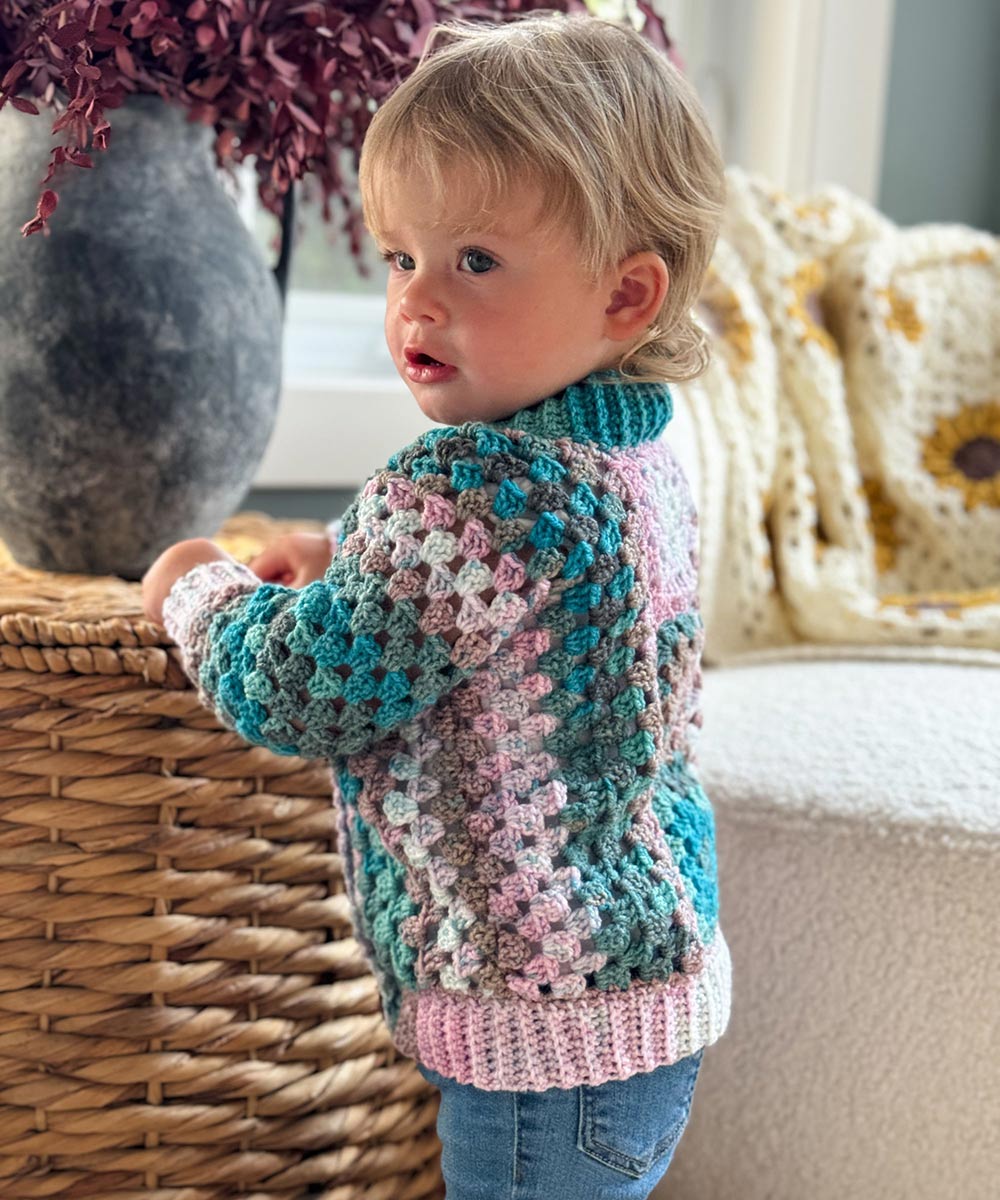 Children's Cascade Cardigan – Mary Maxim