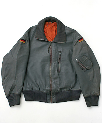 ドイツ BLW(連邦空軍) レザーフライト・ジャケット/81年製/サイズ：4