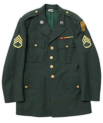 1940年代USAAFアメリカ陸軍士官制服ウールシャツネクタイセット