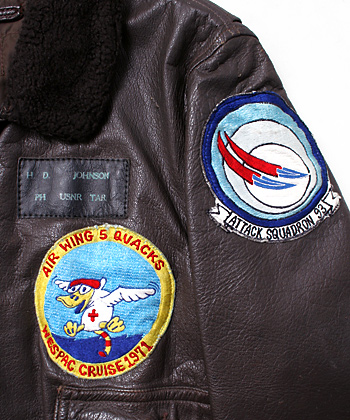 US NAVY(米海軍) NAM戦(70's) TYPE G-1 フライト・ジャケット/VA 93